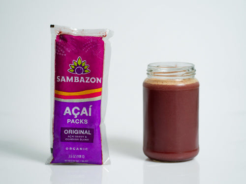 Açaì mit Bio-Guarana (für Açai-Bowl) (4 x 100gr)